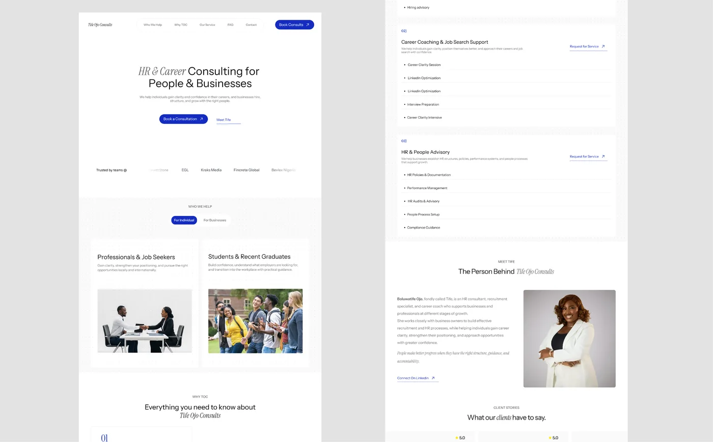TOC After Redesign